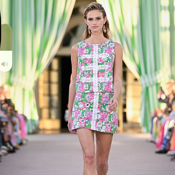 Lilly Pulitzer Fairbanks Mini Skort - Chicken Check - Picture 1 of 17